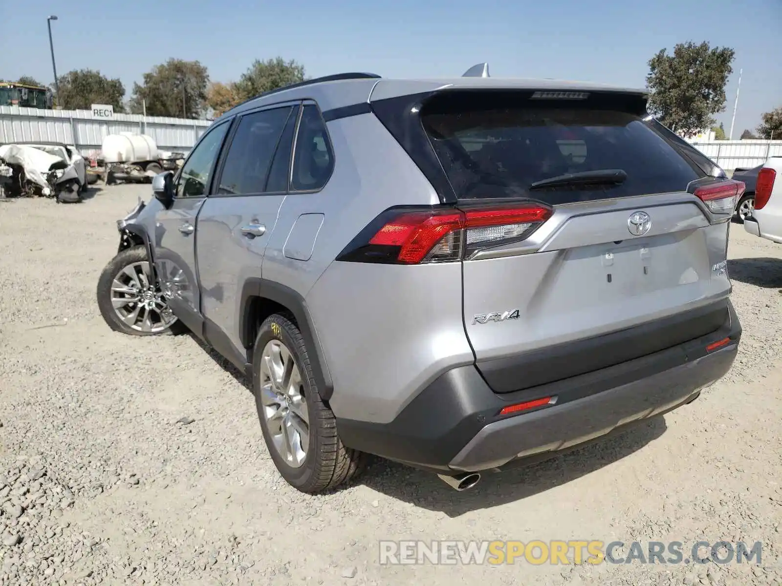 3 Photograph of a damaged car JTMN1RFV1LD525205 TOYOTA RAV4 2020