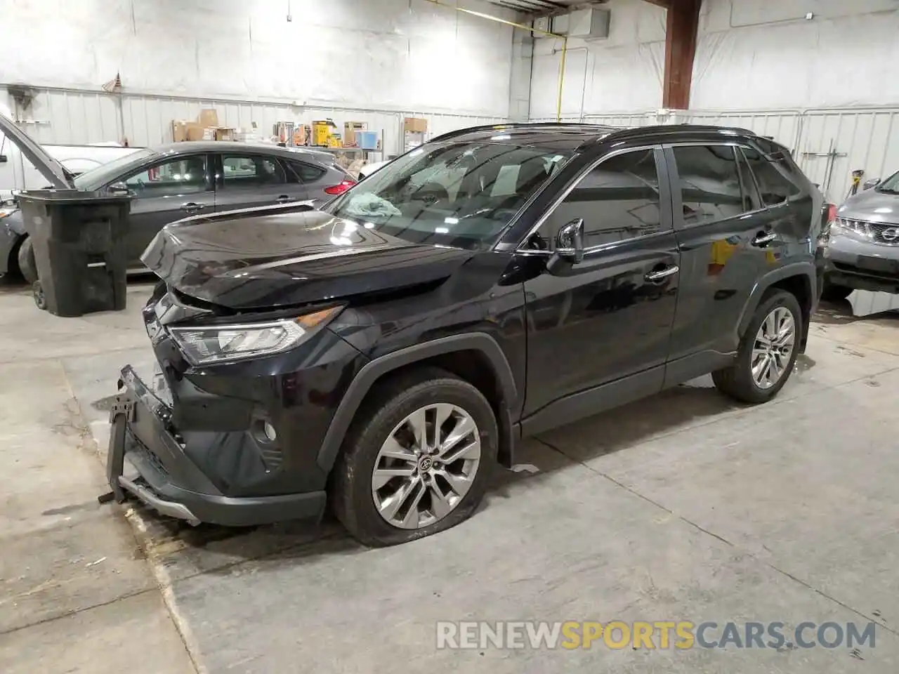 1 Photograph of a damaged car JTMN1RFV1LJ037244 TOYOTA RAV4 2020