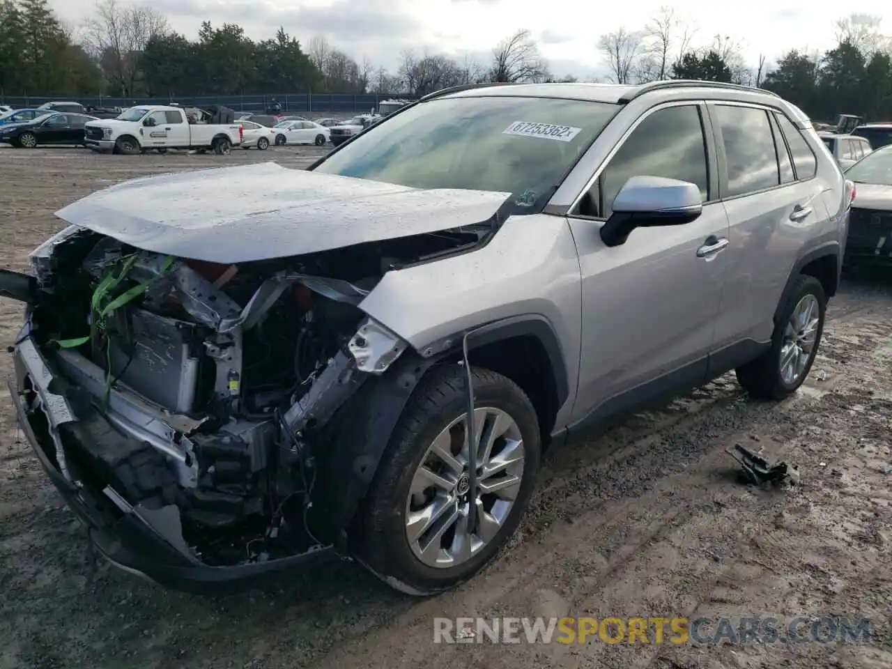 1 Photograph of a damaged car JTMN1RFV2LD529845 TOYOTA RAV4 2020