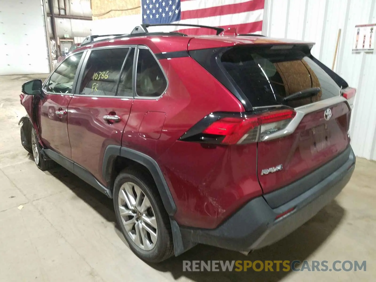 3 Photograph of a damaged car JTMN1RFV3LD531281 TOYOTA RAV4 2020