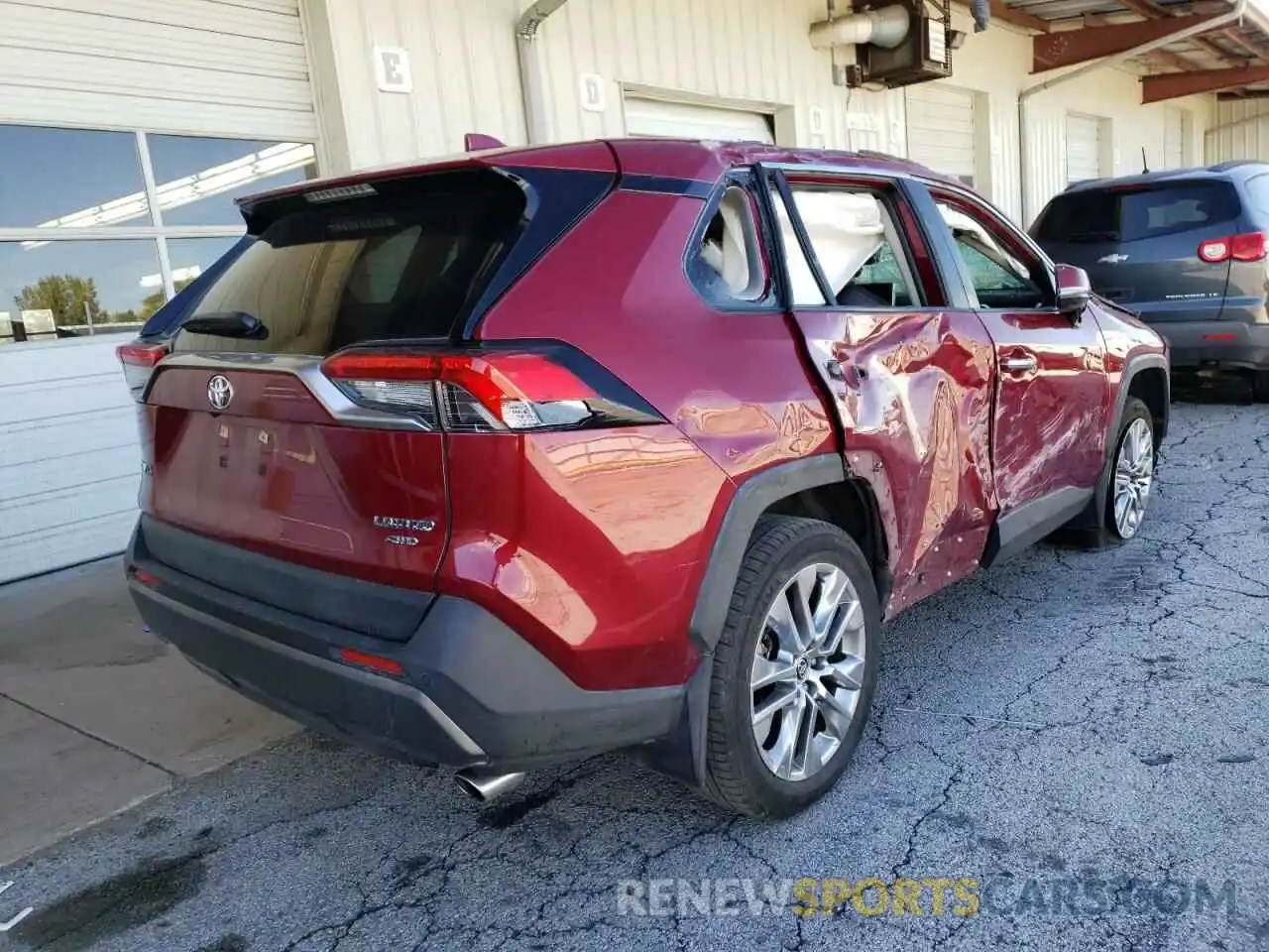 4 Photograph of a damaged car JTMN1RFV6LD064714 TOYOTA RAV4 2020