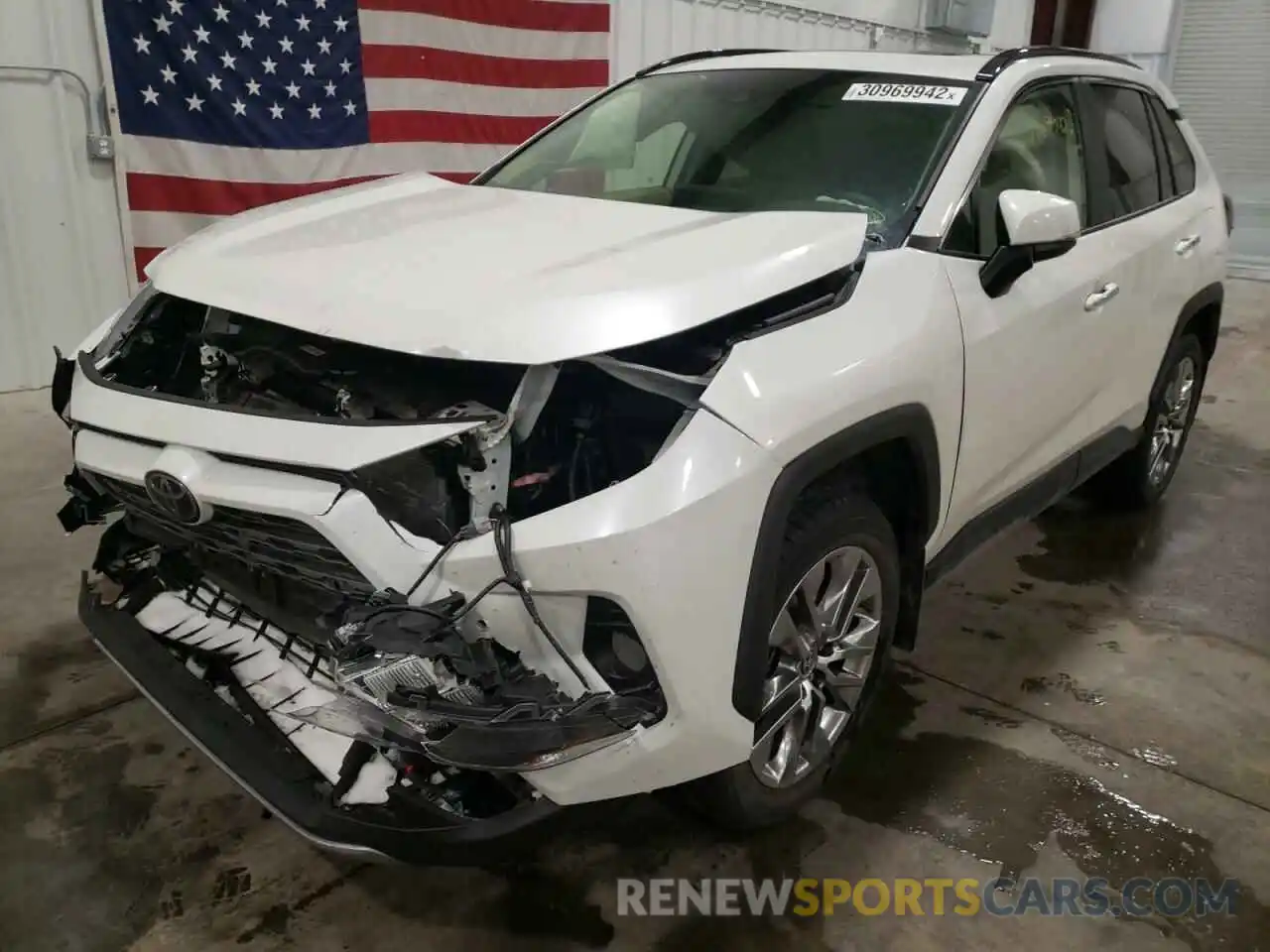 2 Photograph of a damaged car JTMN1RFV8LD526030 TOYOTA RAV4 2020