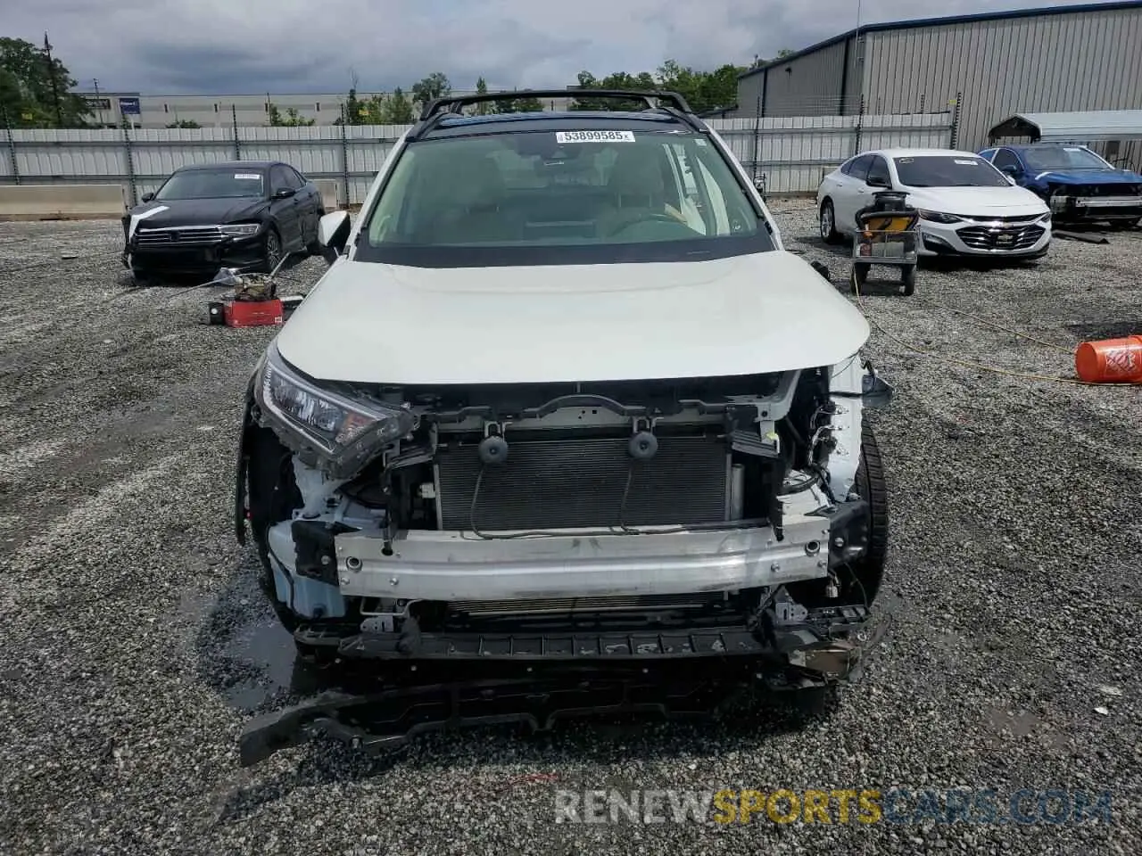 5 Photograph of a damaged car JTMN1RFV8LD527887 TOYOTA RAV4 2020