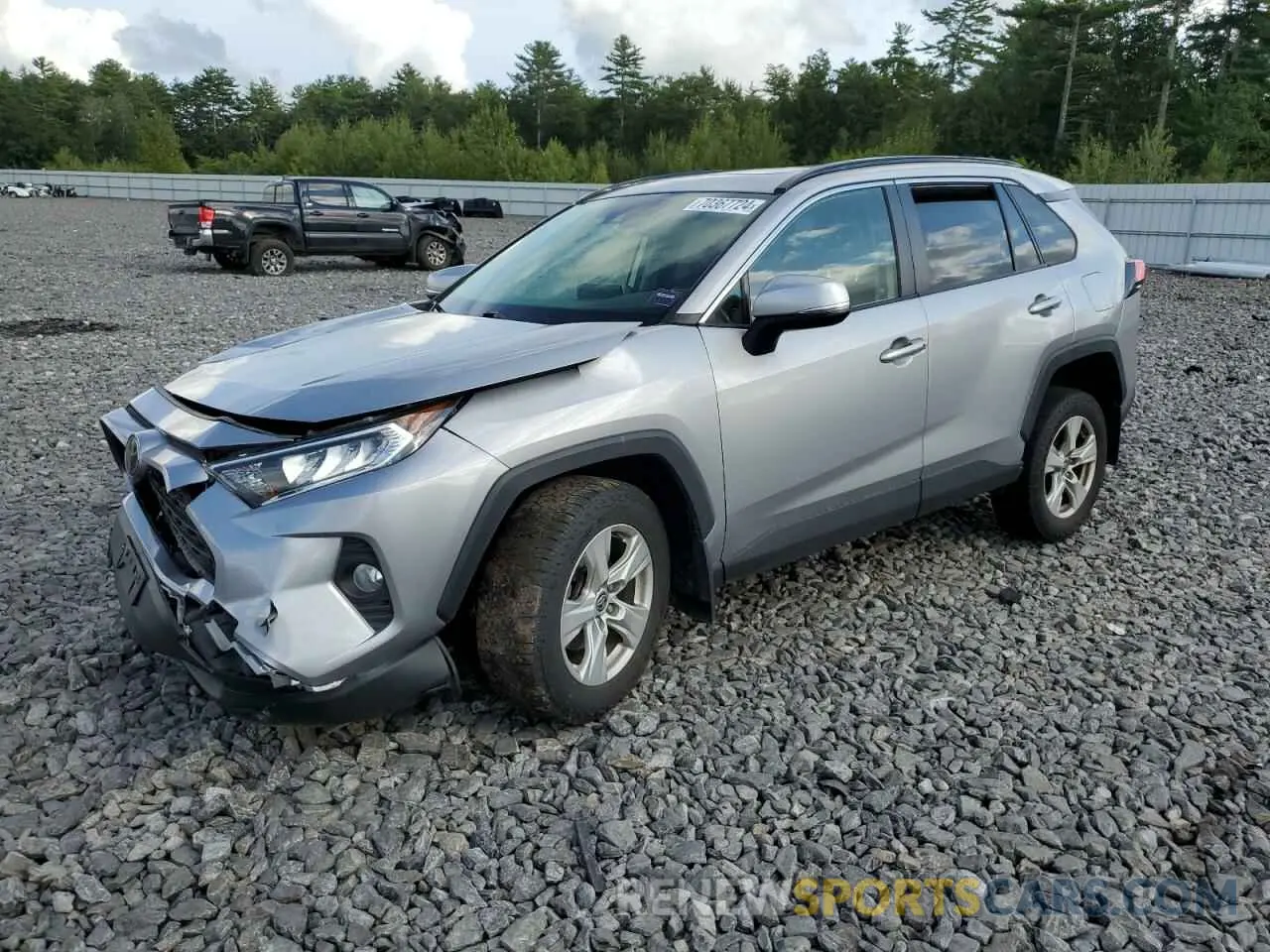 1 Photograph of a damaged car JTMP1RFV0LD051319 TOYOTA RAV4 2020