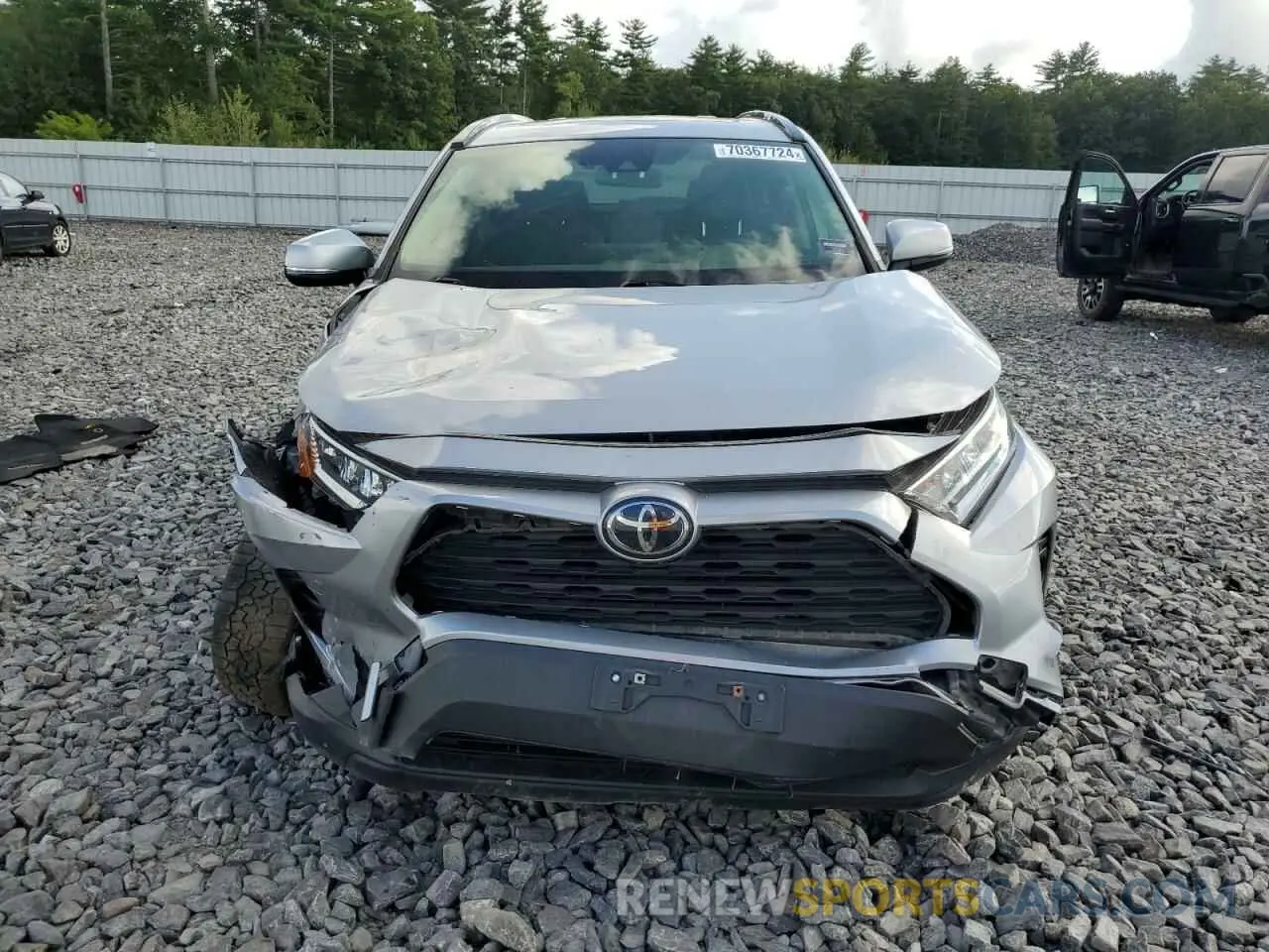 5 Photograph of a damaged car JTMP1RFV0LD051319 TOYOTA RAV4 2020