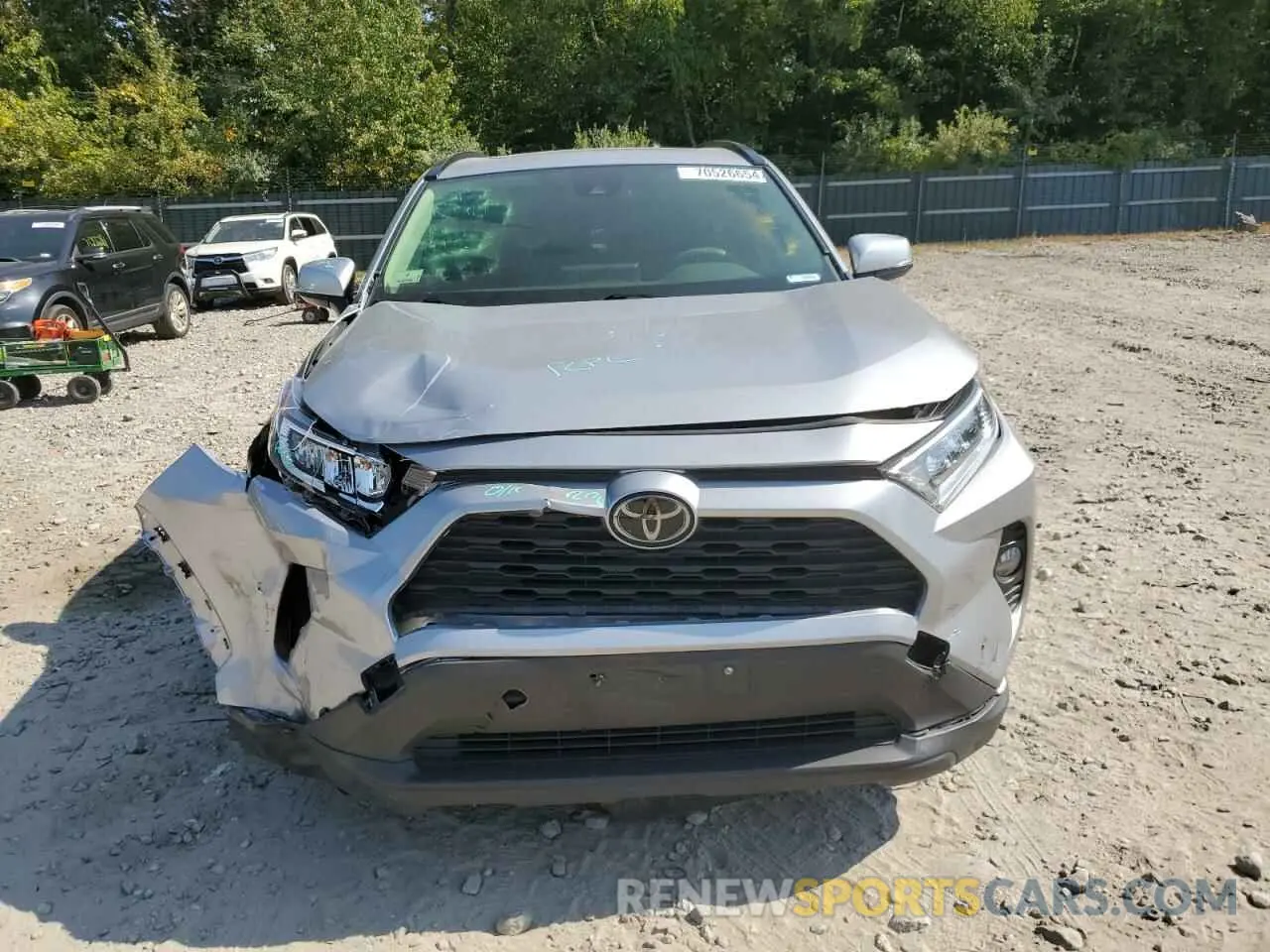5 Photograph of a damaged car JTMP1RFV1LD066587 TOYOTA RAV4 2020