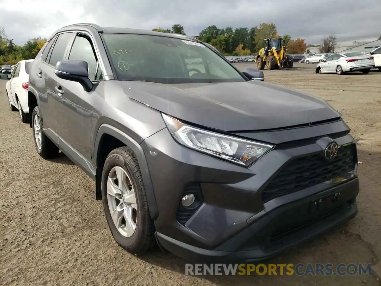 1 Photograph of a damaged car JTMP1RFV1LJ025717 TOYOTA RAV4 2020