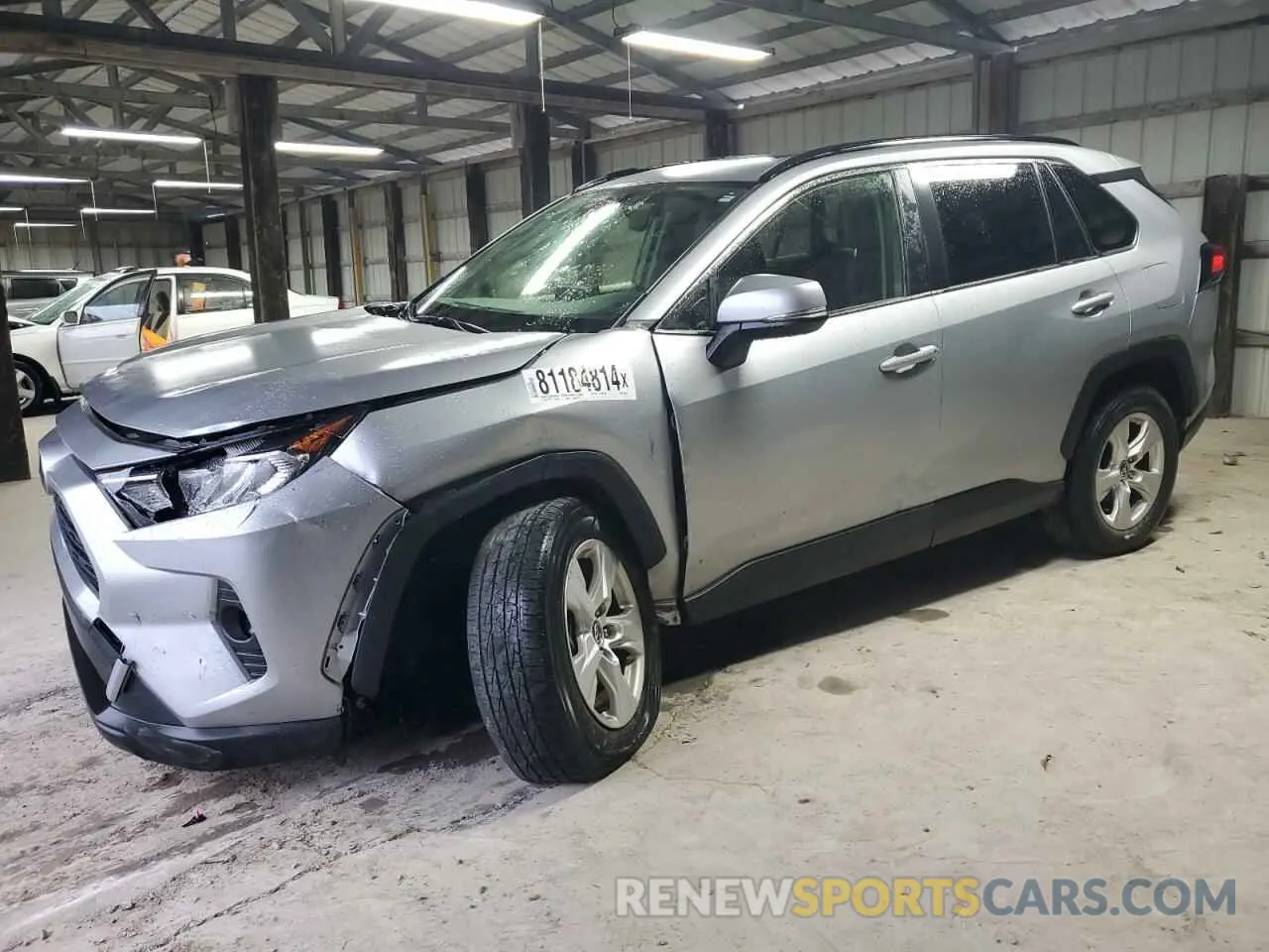 1 Photograph of a damaged car JTMP1RFV2LD056862 TOYOTA RAV4 2020