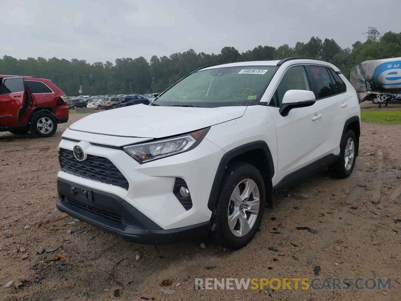 2 Photograph of a damaged car JTMP1RFV2LD057042 TOYOTA RAV4 2020