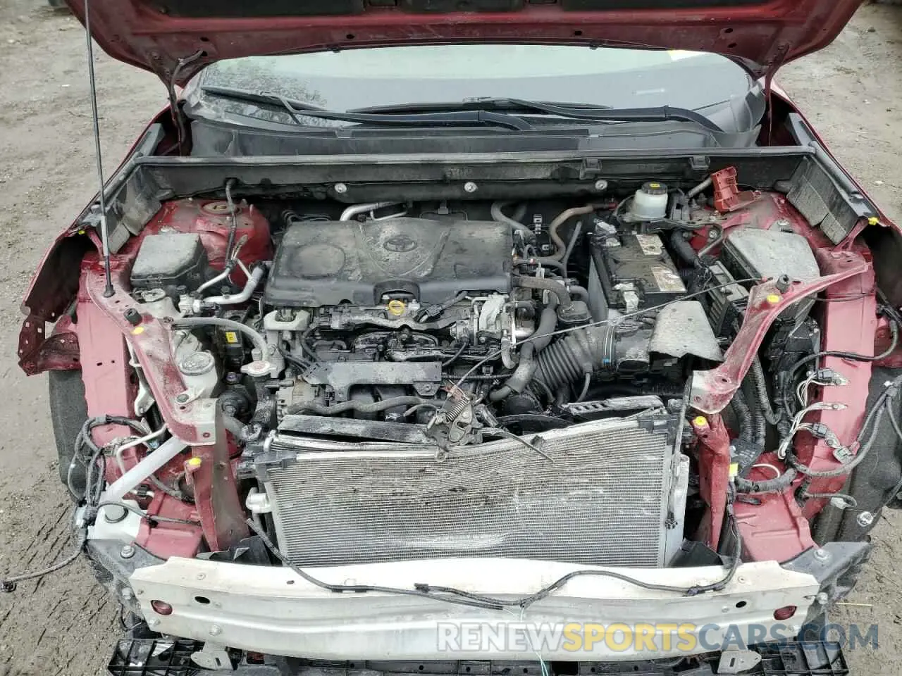 12 Photograph of a damaged car JTMP1RFV2LD061169 TOYOTA RAV4 2020
