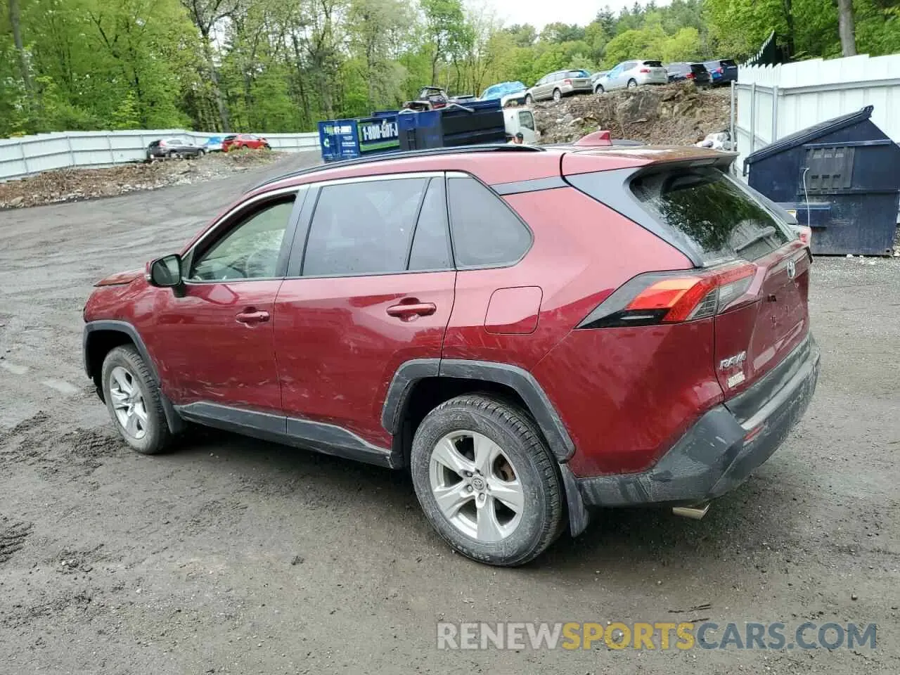 2 Photograph of a damaged car JTMP1RFV2LD061169 TOYOTA RAV4 2020