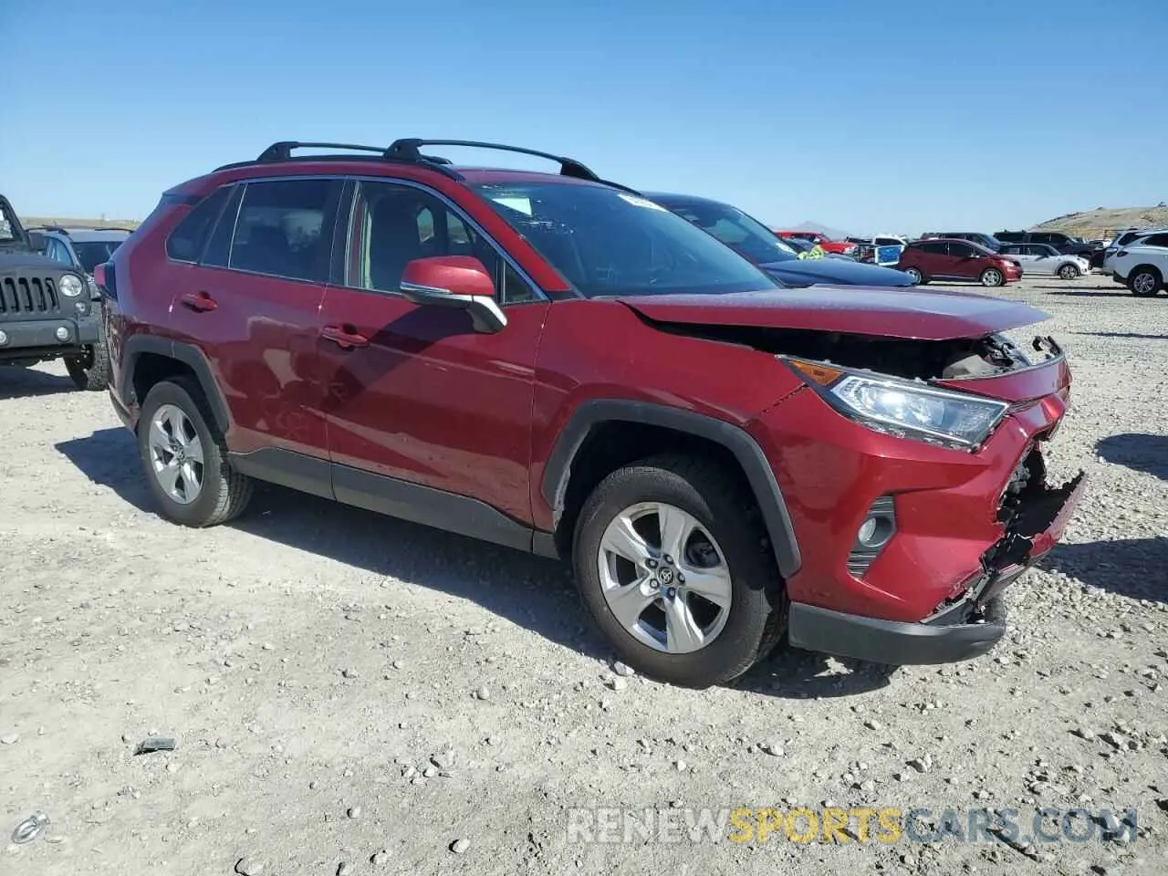 4 Photograph of a damaged car JTMP1RFV4LD056927 TOYOTA RAV4 2020