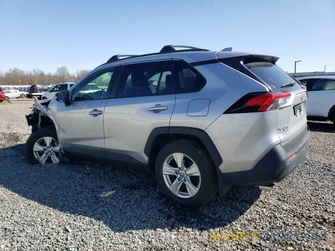 2 Photograph of a damaged car JTMP1RFV4LJ025615 TOYOTA RAV4 2020