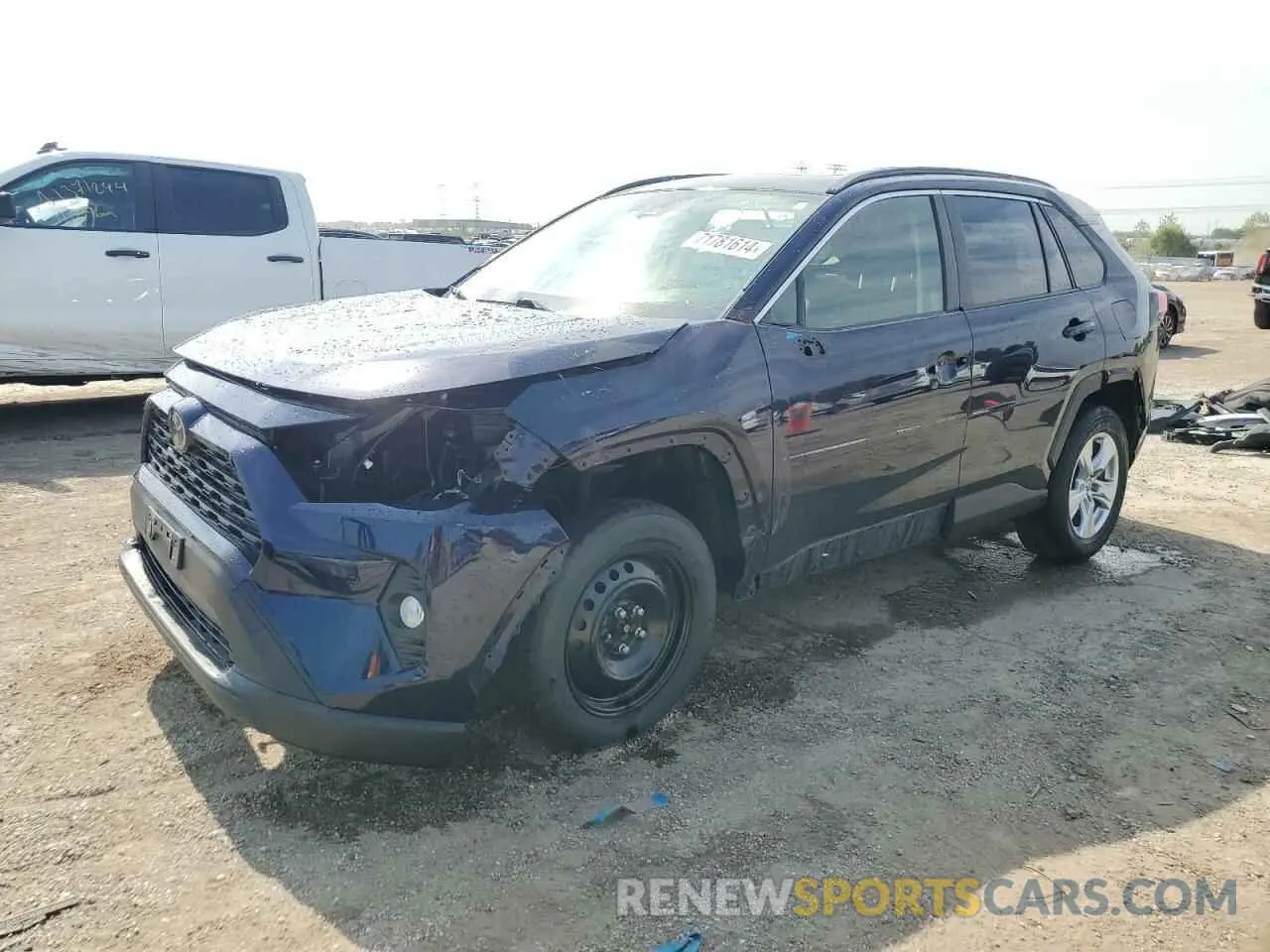1 Photograph of a damaged car JTMP1RFV5LD530402 TOYOTA RAV4 2020