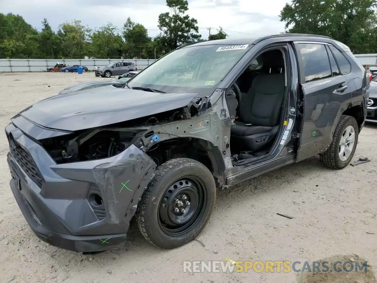 1 Photograph of a damaged car JTMP1RFV7LD053486 TOYOTA RAV4 2020