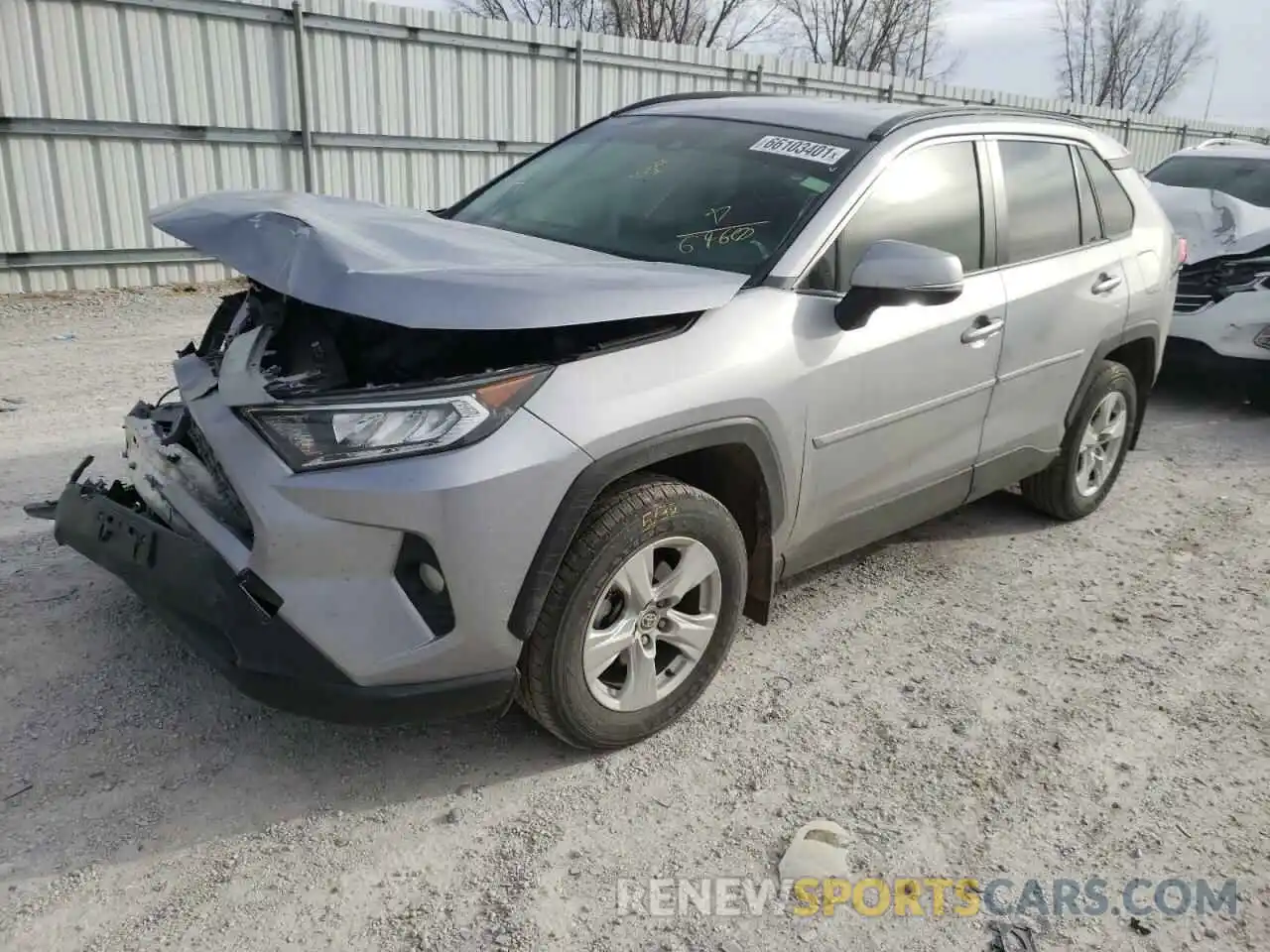 2 Photograph of a damaged car JTMP1RFV8LD526960 TOYOTA RAV4 2020