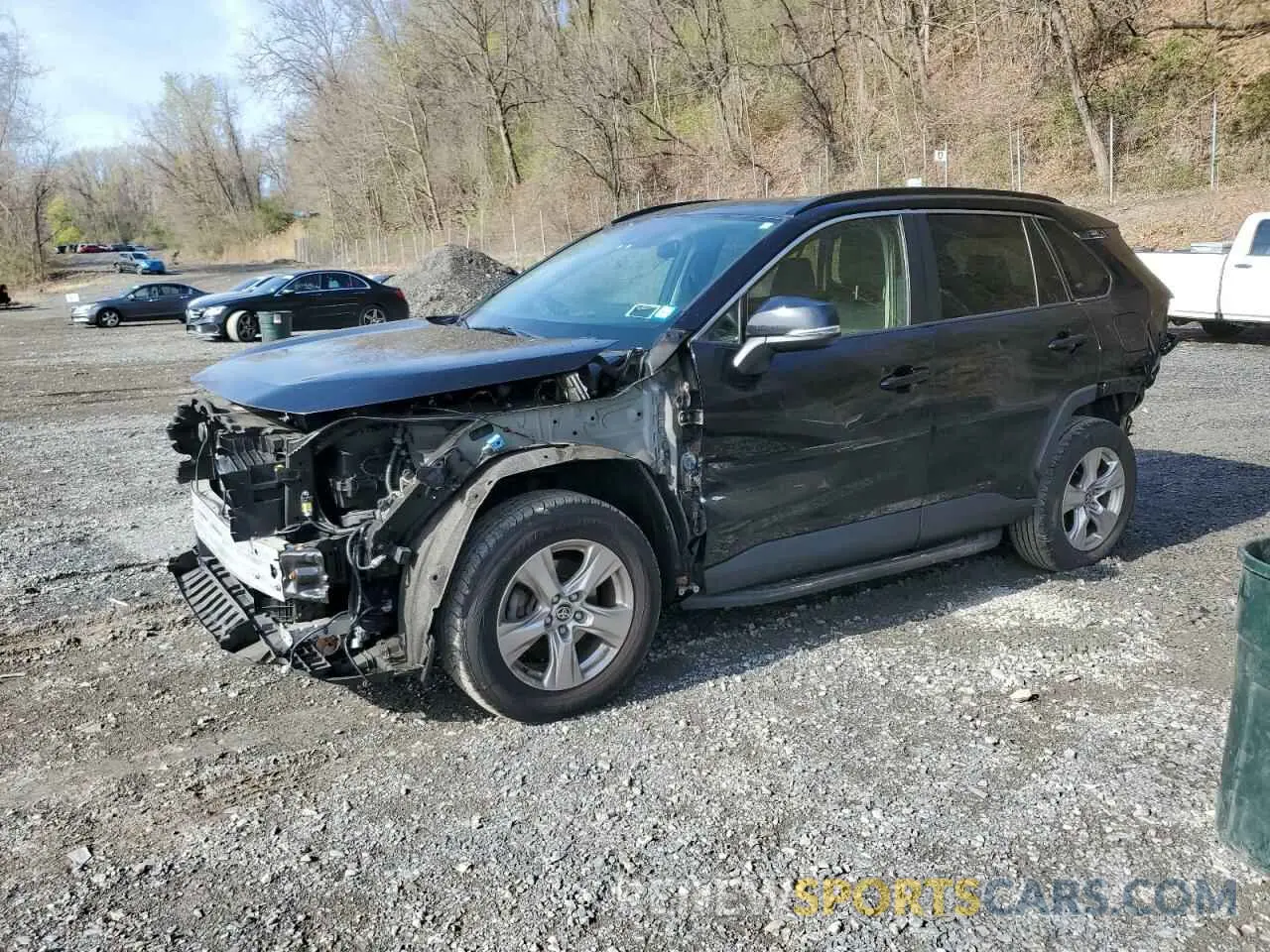 1 Photograph of a damaged car JTMP1RFV9LD048452 TOYOTA RAV4 2020