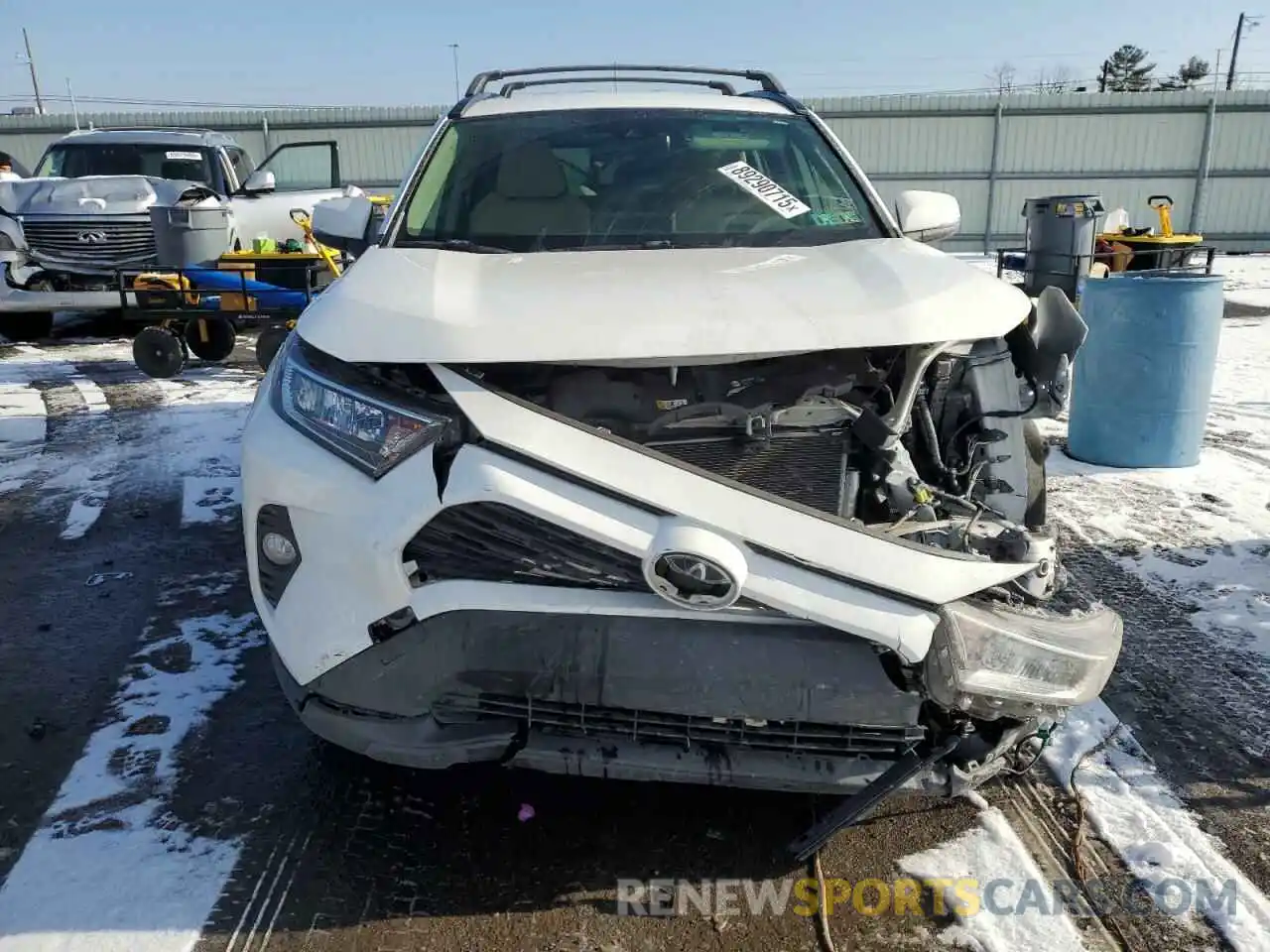 5 Photograph of a damaged car JTMP1RFV9LD065266 TOYOTA RAV4 2020