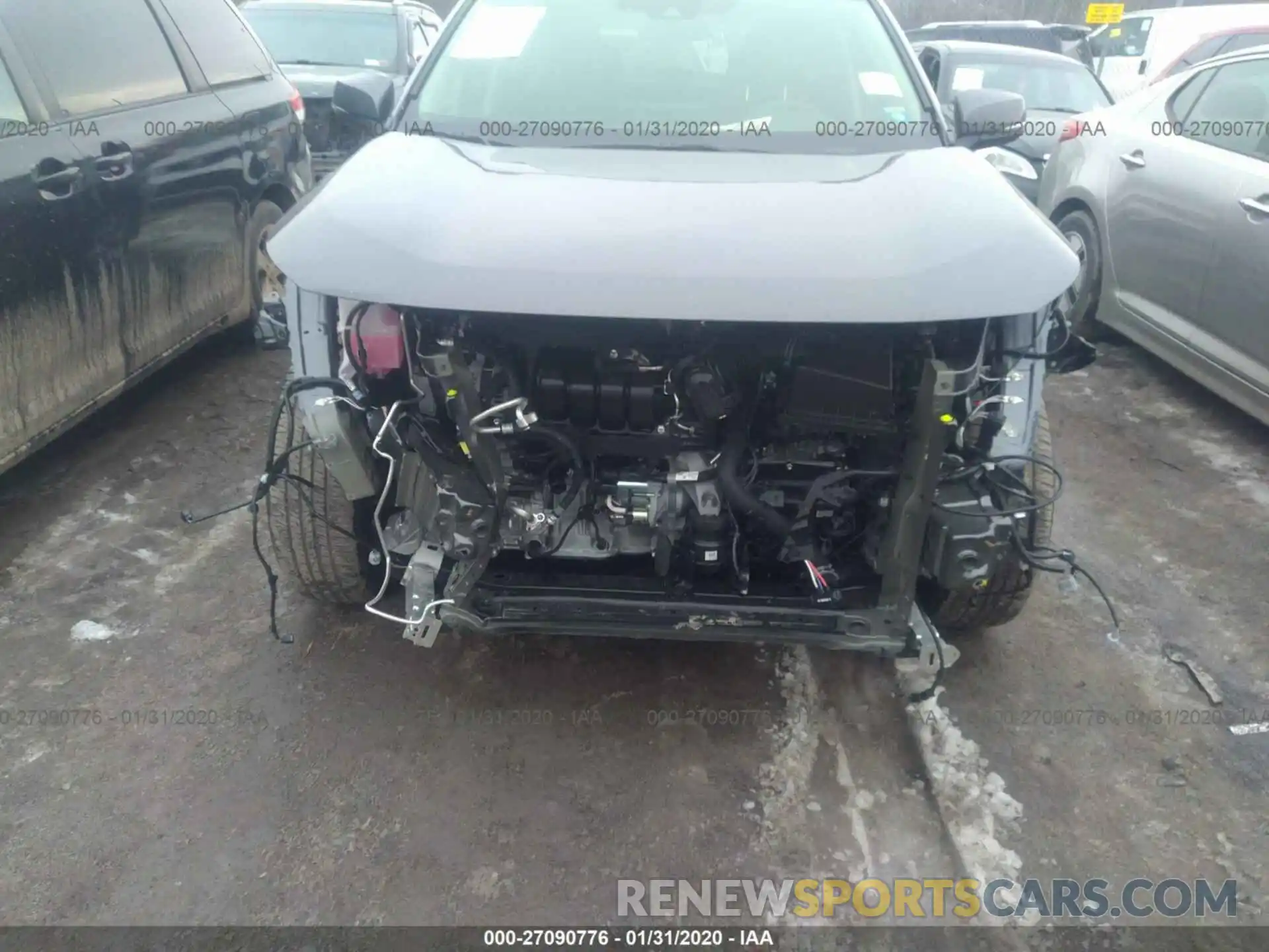 6 Photograph of a damaged car JTMP1RFV9LD525154 TOYOTA RAV4 2020