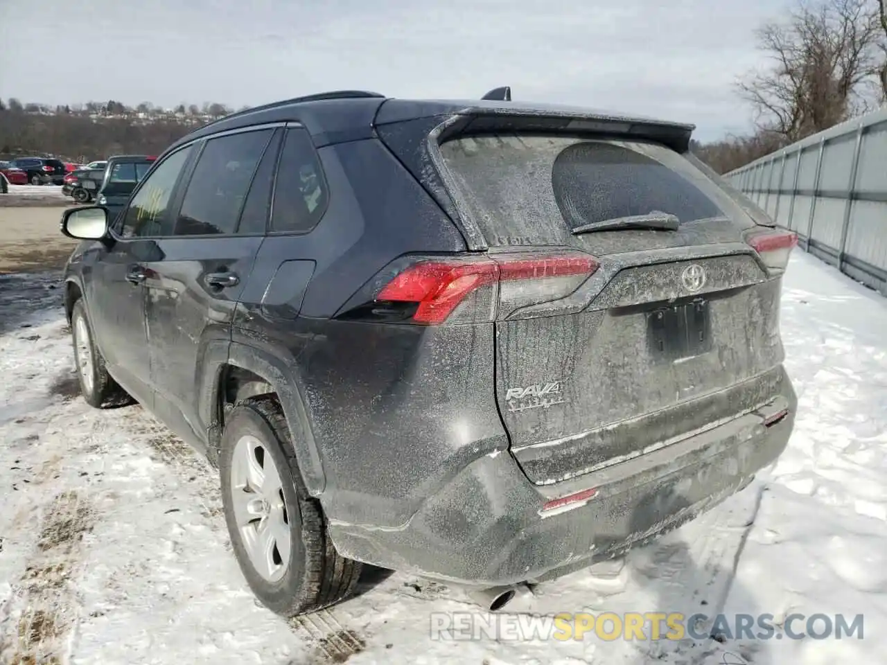 3 Photograph of a damaged car JTMP1RFVXLD060996 TOYOTA RAV4 2020