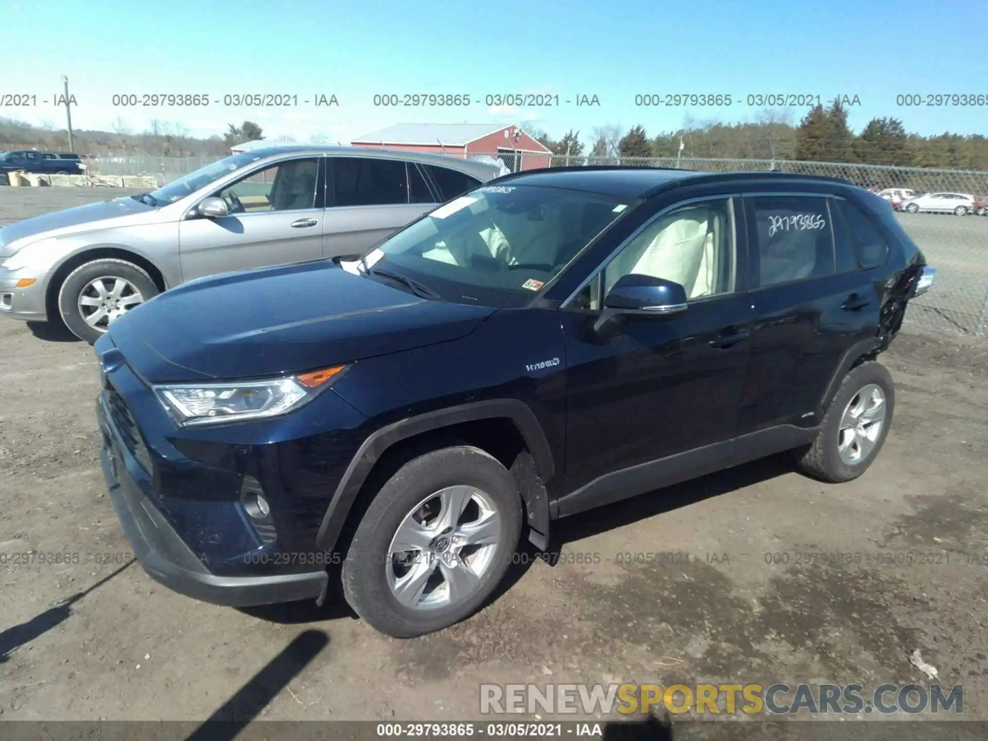 2 Photograph of a damaged car JTMR6RFV2LD005033 TOYOTA RAV4 2020