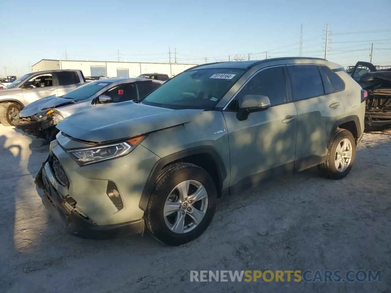 1 Photograph of a damaged car JTMR6RFV5LD003423 TOYOTA RAV4 2020