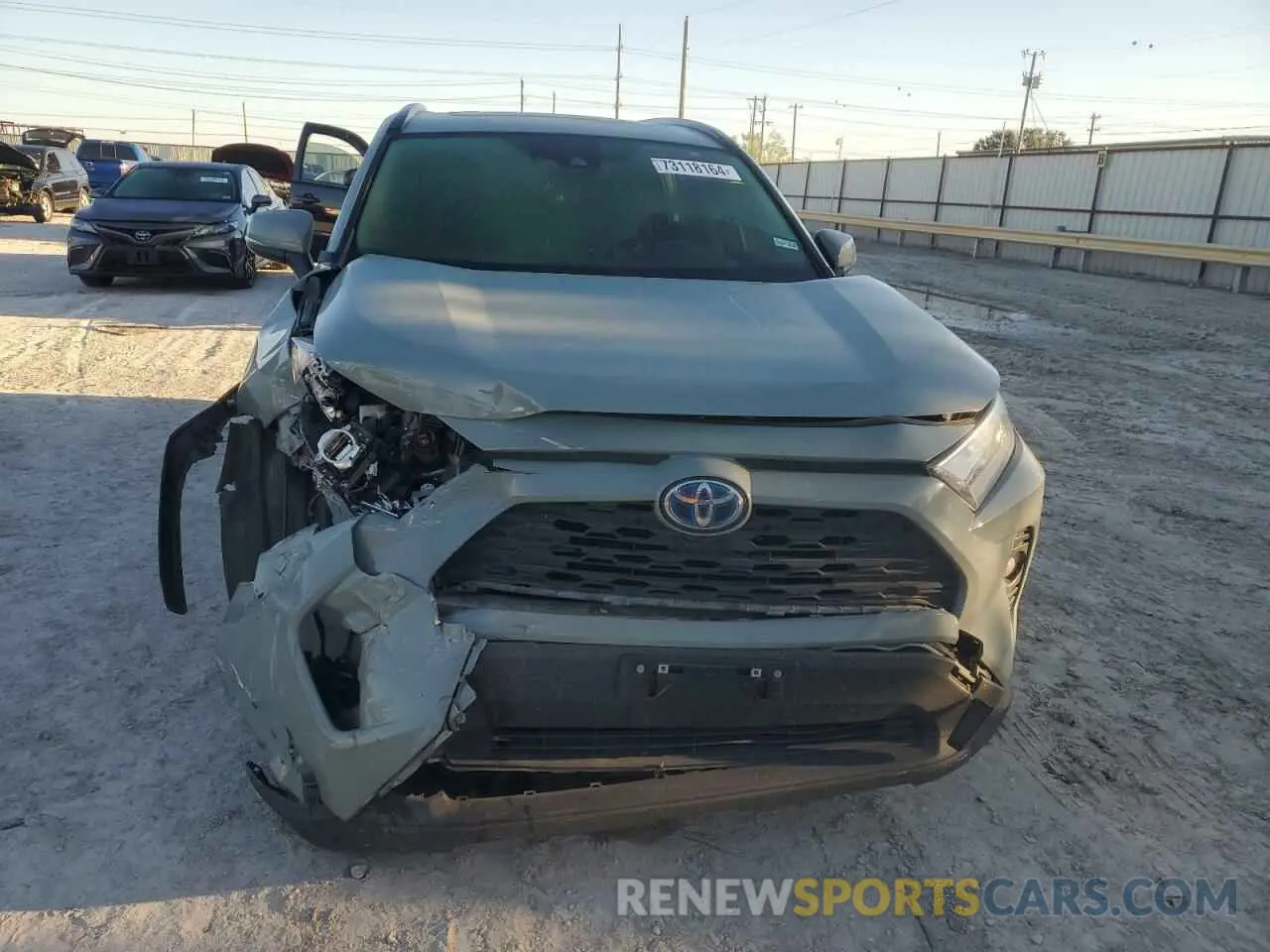5 Photograph of a damaged car JTMR6RFV5LD003423 TOYOTA RAV4 2020