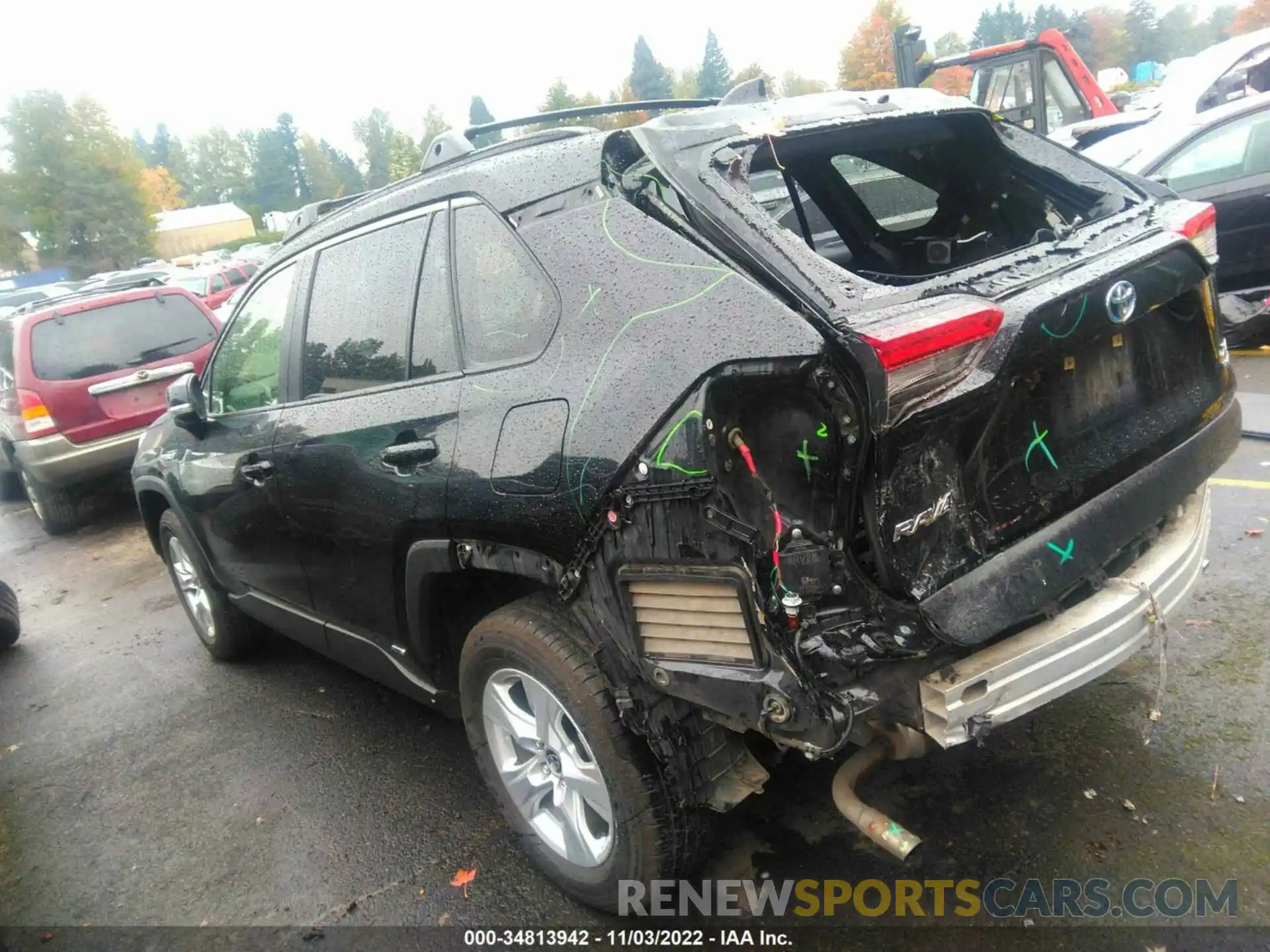 3 Photograph of a damaged car JTMR6RFV6LD006461 TOYOTA RAV4 2020