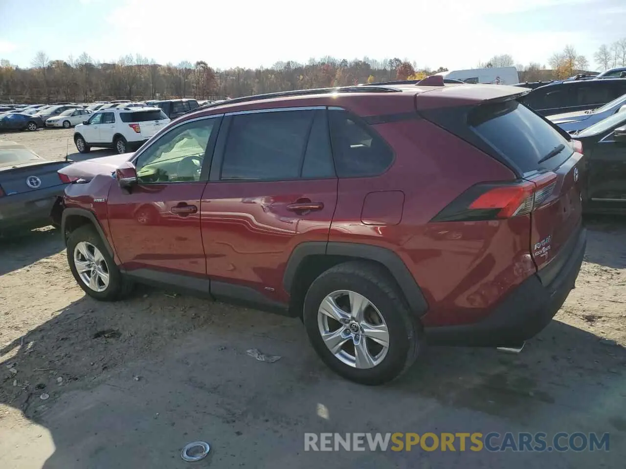 2 Photograph of a damaged car JTMR6RFV8LD004212 TOYOTA RAV4 2020