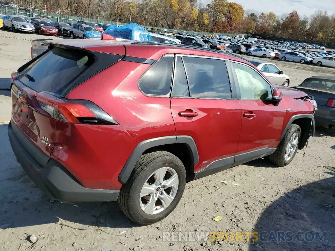 3 Photograph of a damaged car JTMR6RFV8LD004212 TOYOTA RAV4 2020