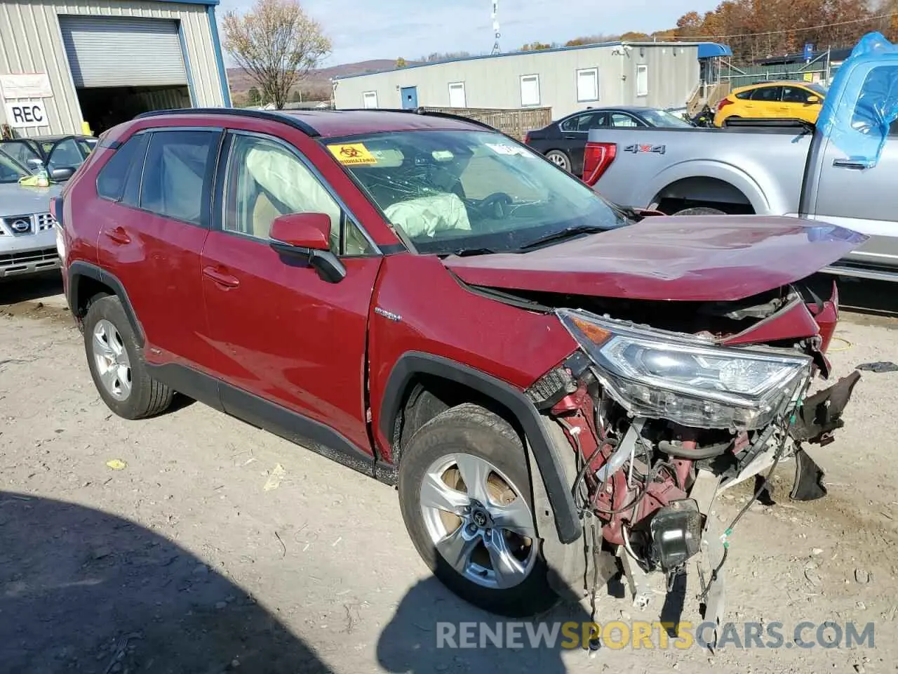 4 Photograph of a damaged car JTMR6RFV8LD004212 TOYOTA RAV4 2020