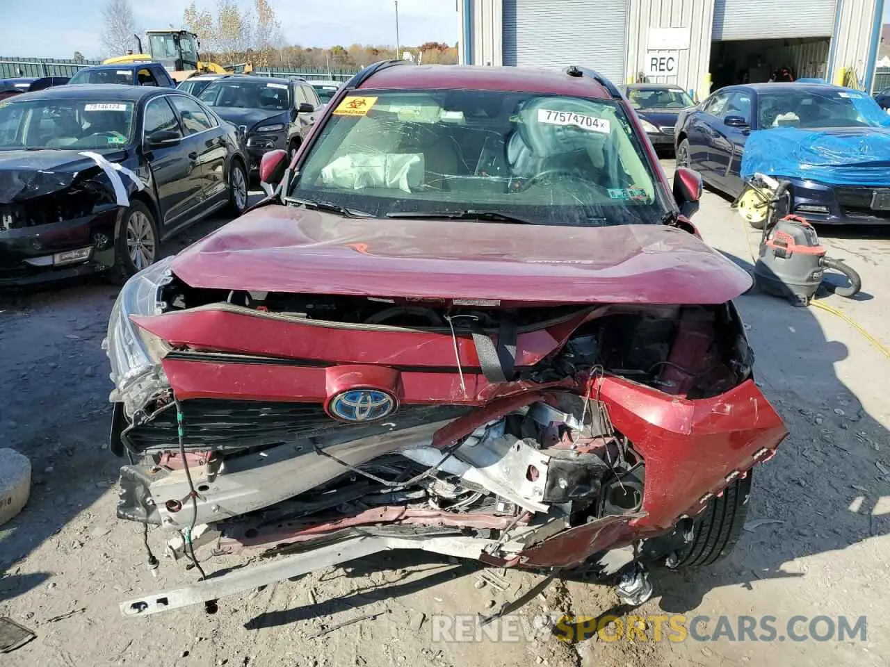 5 Photograph of a damaged car JTMR6RFV8LD004212 TOYOTA RAV4 2020
