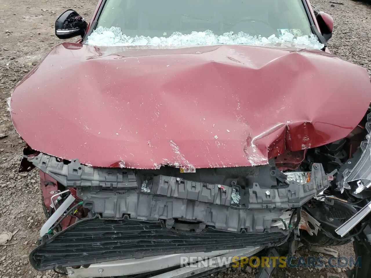 14 Photograph of a damaged car JTMRWRFV1LD057740 TOYOTA RAV4 2020
