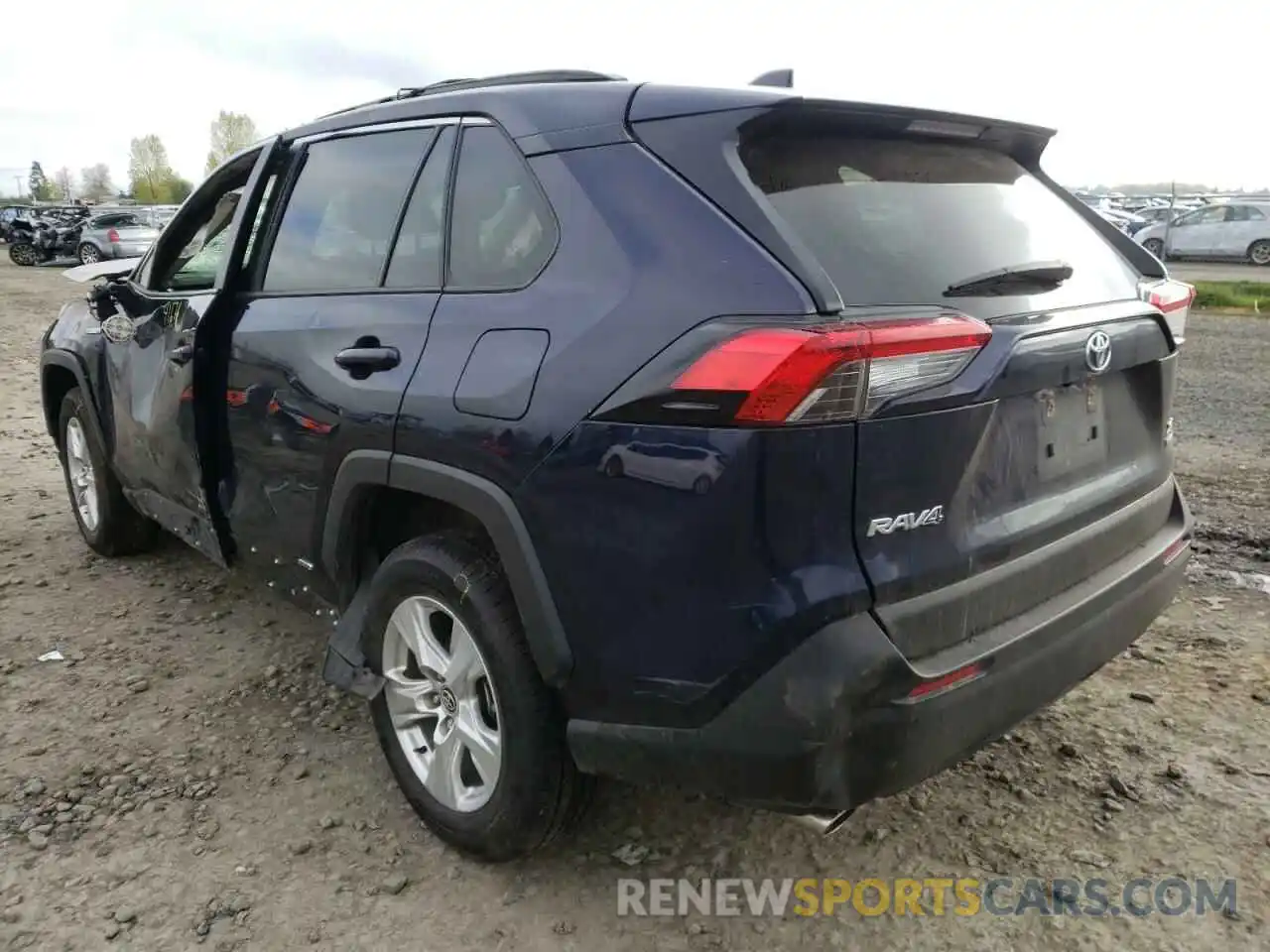 3 Photograph of a damaged car JTMRWRFV1LD057933 TOYOTA RAV4 2020