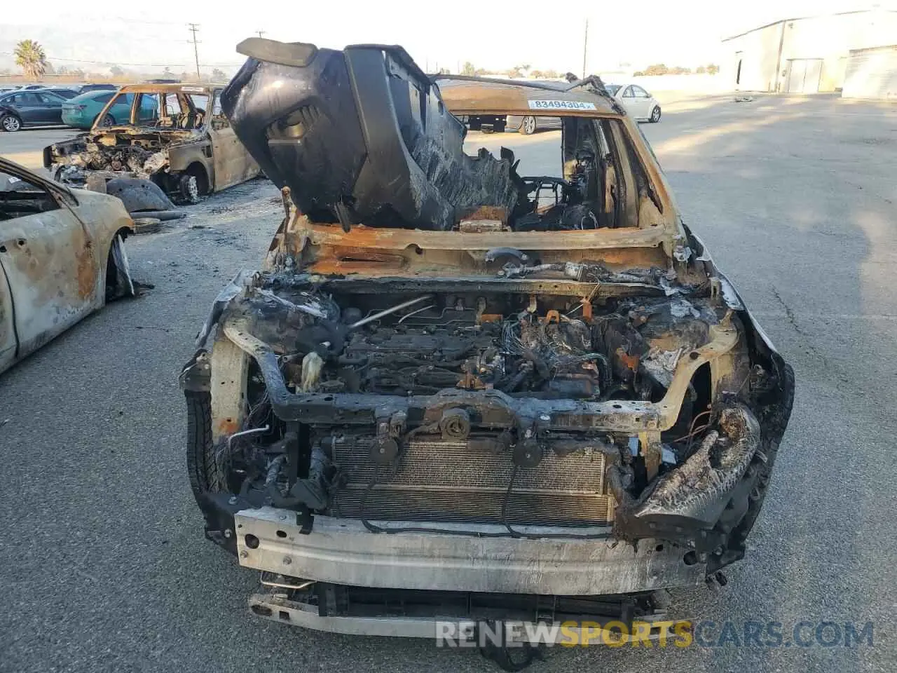 5 Photograph of a damaged car JTMRWRFV1LD062646 TOYOTA RAV4 2020