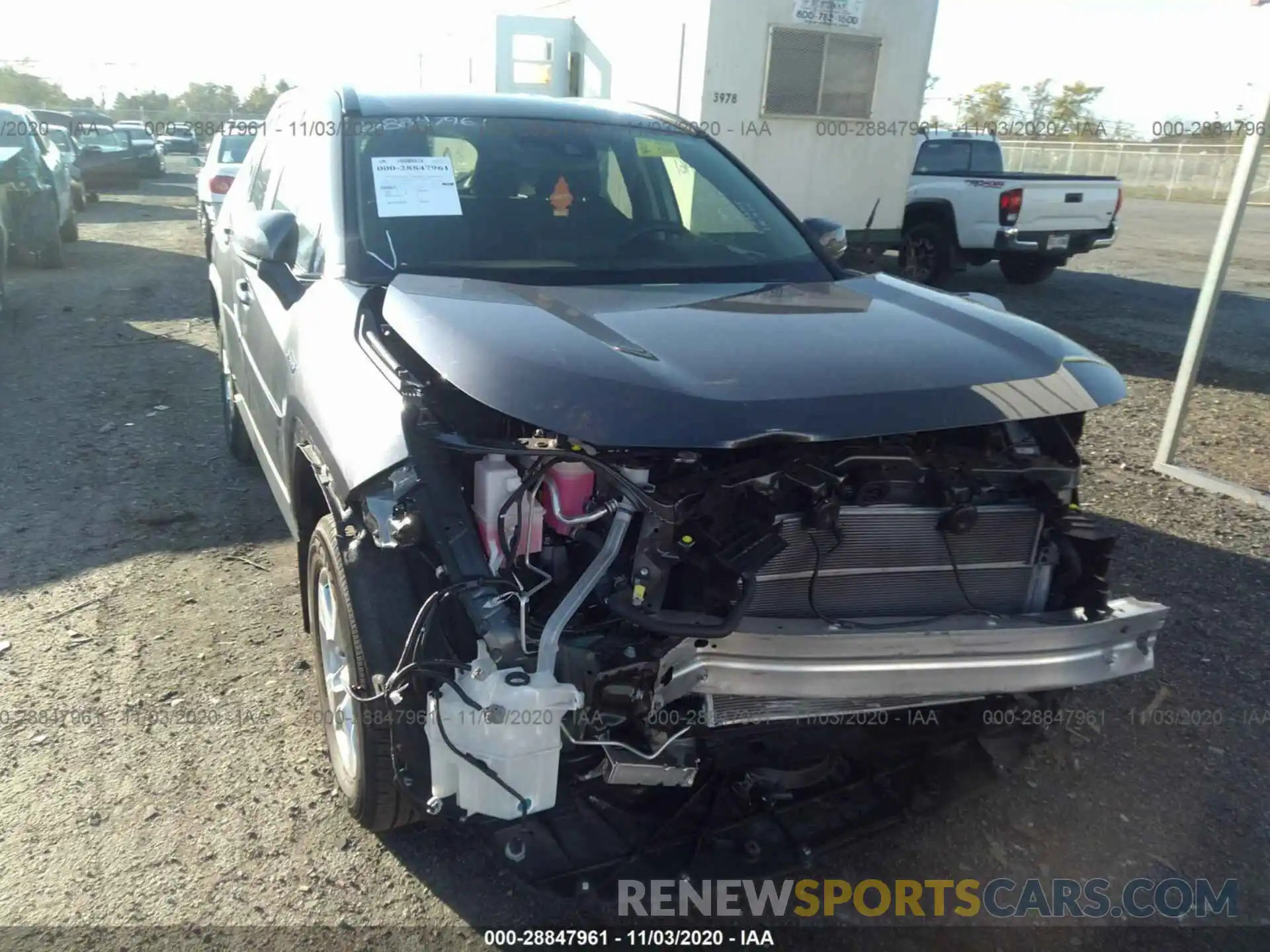 6 Photograph of a damaged car JTMRWRFV3LD058999 TOYOTA RAV4 2020