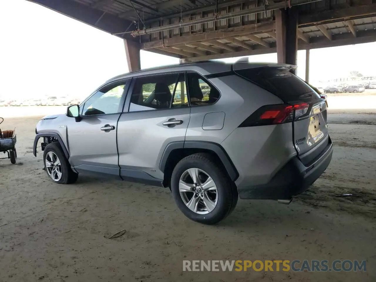 2 Photograph of a damaged car JTMRWRFV4LD056744 TOYOTA RAV4 2020