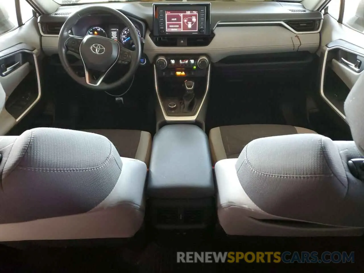 8 Photograph of a damaged car JTMRWRFV4LD056744 TOYOTA RAV4 2020