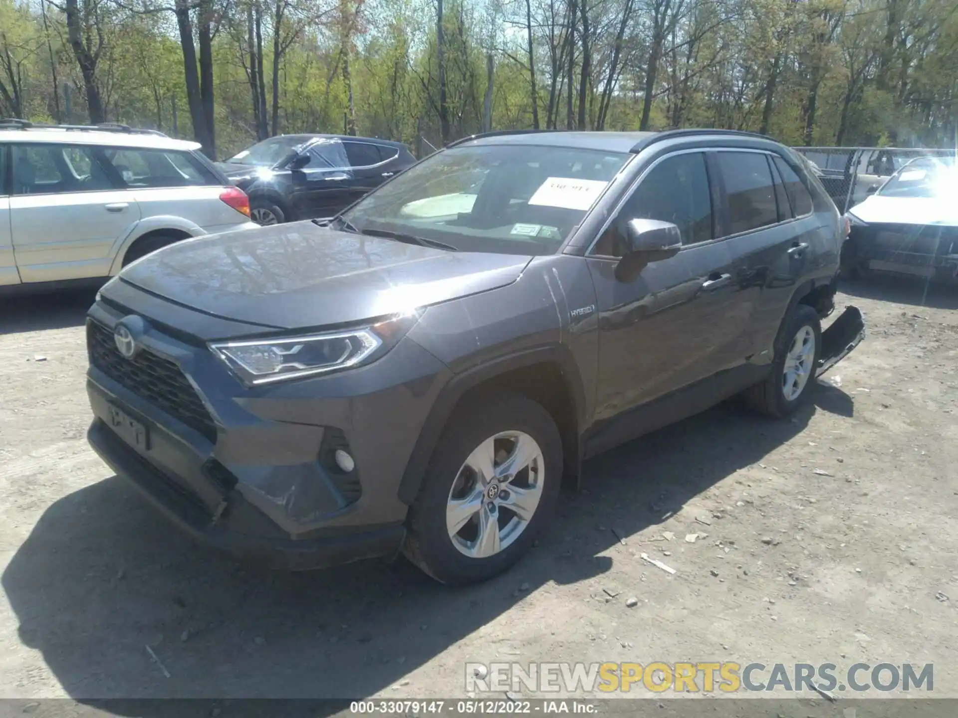 2 Photograph of a damaged car JTMRWRFV4LD070546 TOYOTA RAV4 2020