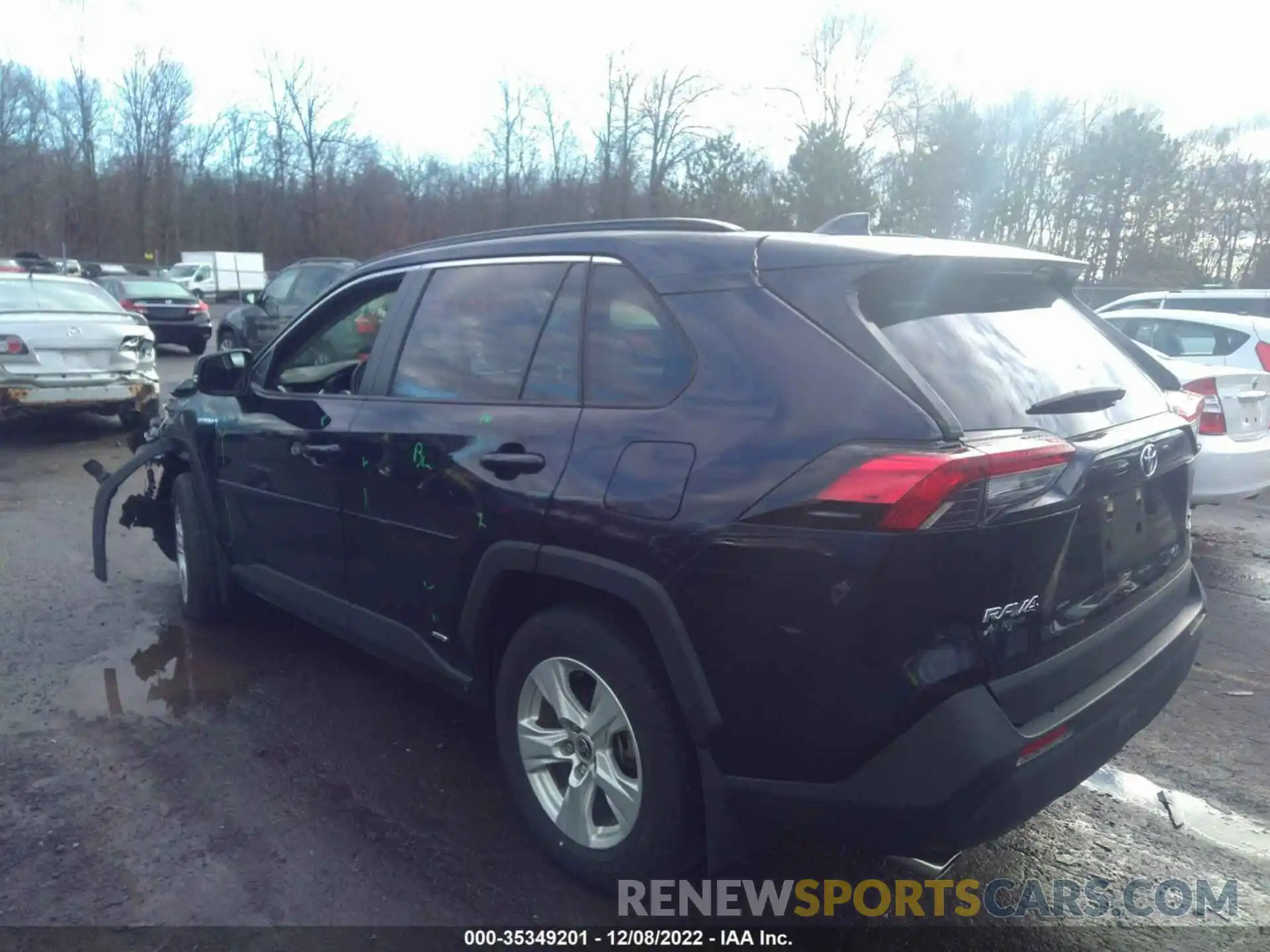 3 Photograph of a damaged car JTMRWRFV7LD060920 TOYOTA RAV4 2020