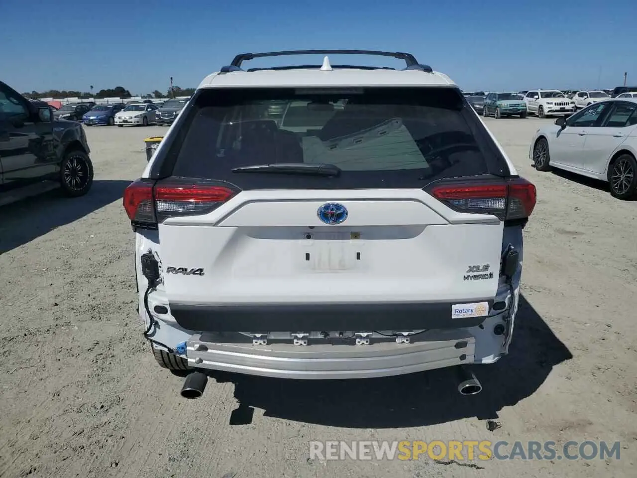 6 Photograph of a damaged car JTMRWRFV7LD071559 TOYOTA RAV4 2020