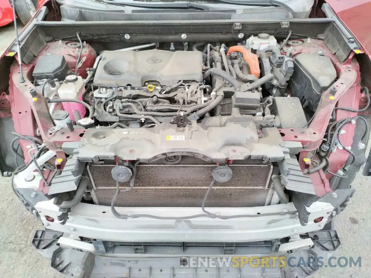 12 Photograph of a damaged car JTMRWRFV9LD072342 TOYOTA RAV4 2020