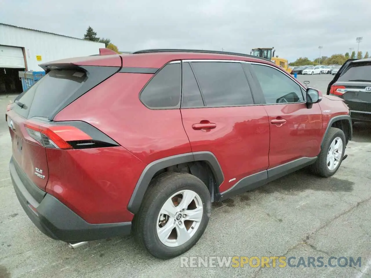 3 Photograph of a damaged car JTMRWRFV9LD072342 TOYOTA RAV4 2020