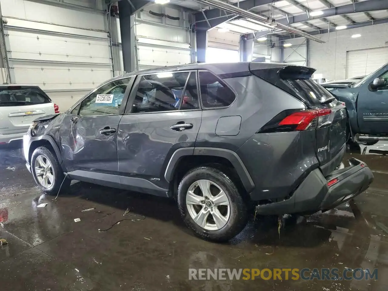 2 Photograph of a damaged car JTMRWRFVXLD072320 TOYOTA RAV4 2020