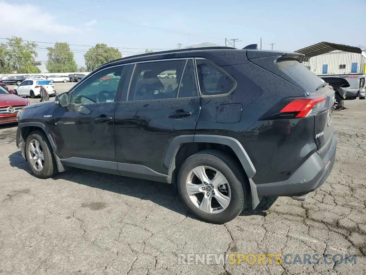 2 Photograph of a damaged car JTMRWRFVXLD544418 TOYOTA RAV4 2020