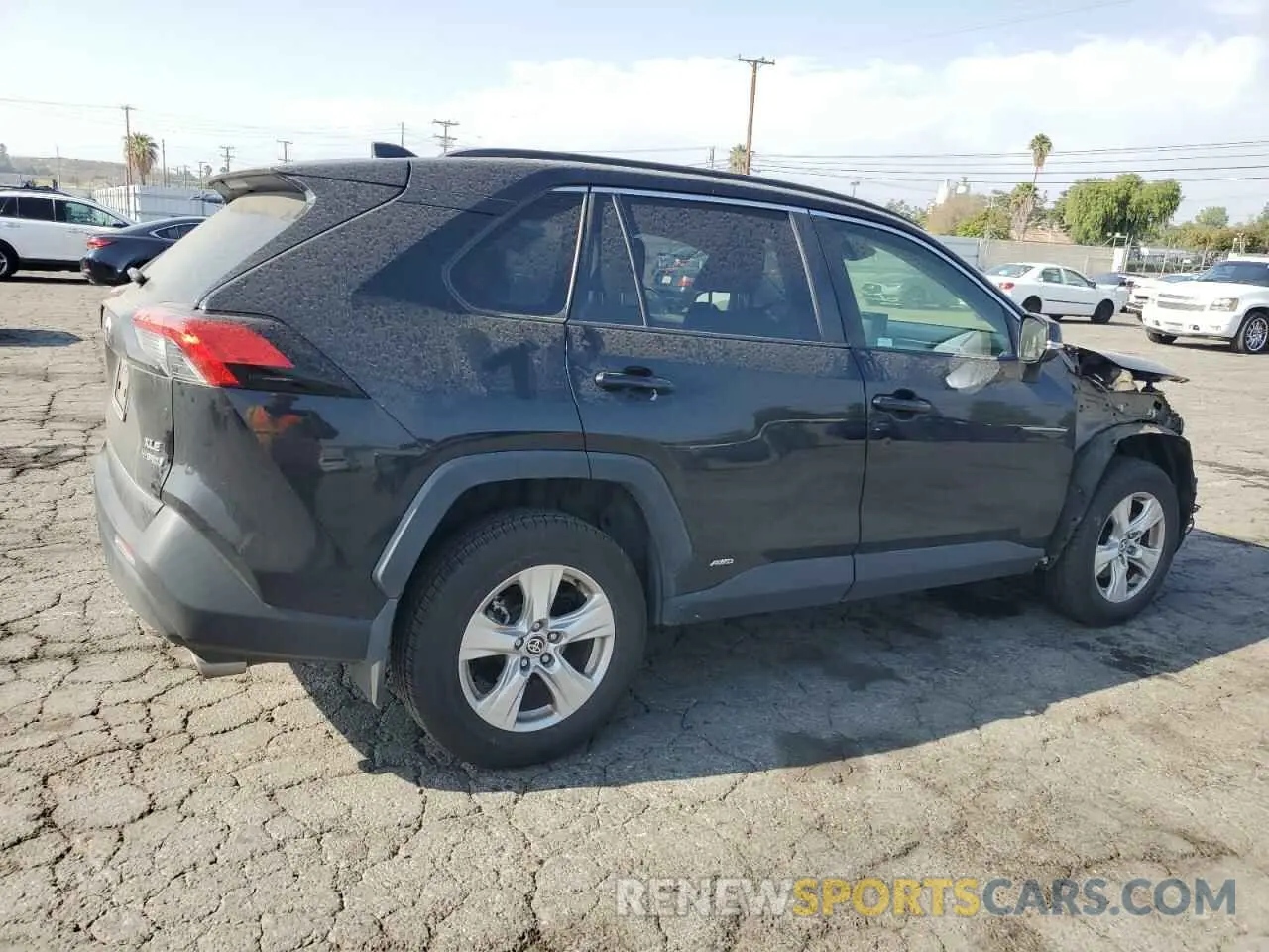 3 Photograph of a damaged car JTMRWRFVXLD544418 TOYOTA RAV4 2020