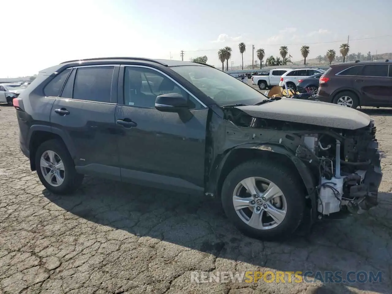 4 Photograph of a damaged car JTMRWRFVXLD544418 TOYOTA RAV4 2020