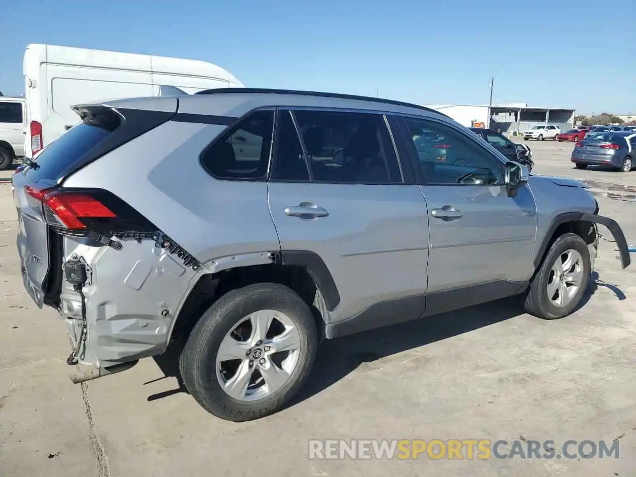 3 Photograph of a damaged car JTMW1RFV0LD047198 TOYOTA RAV4 2020