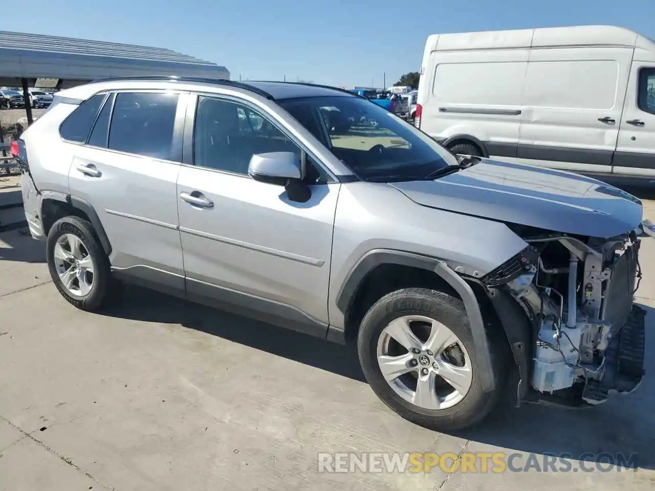 4 Photograph of a damaged car JTMW1RFV0LD047198 TOYOTA RAV4 2020