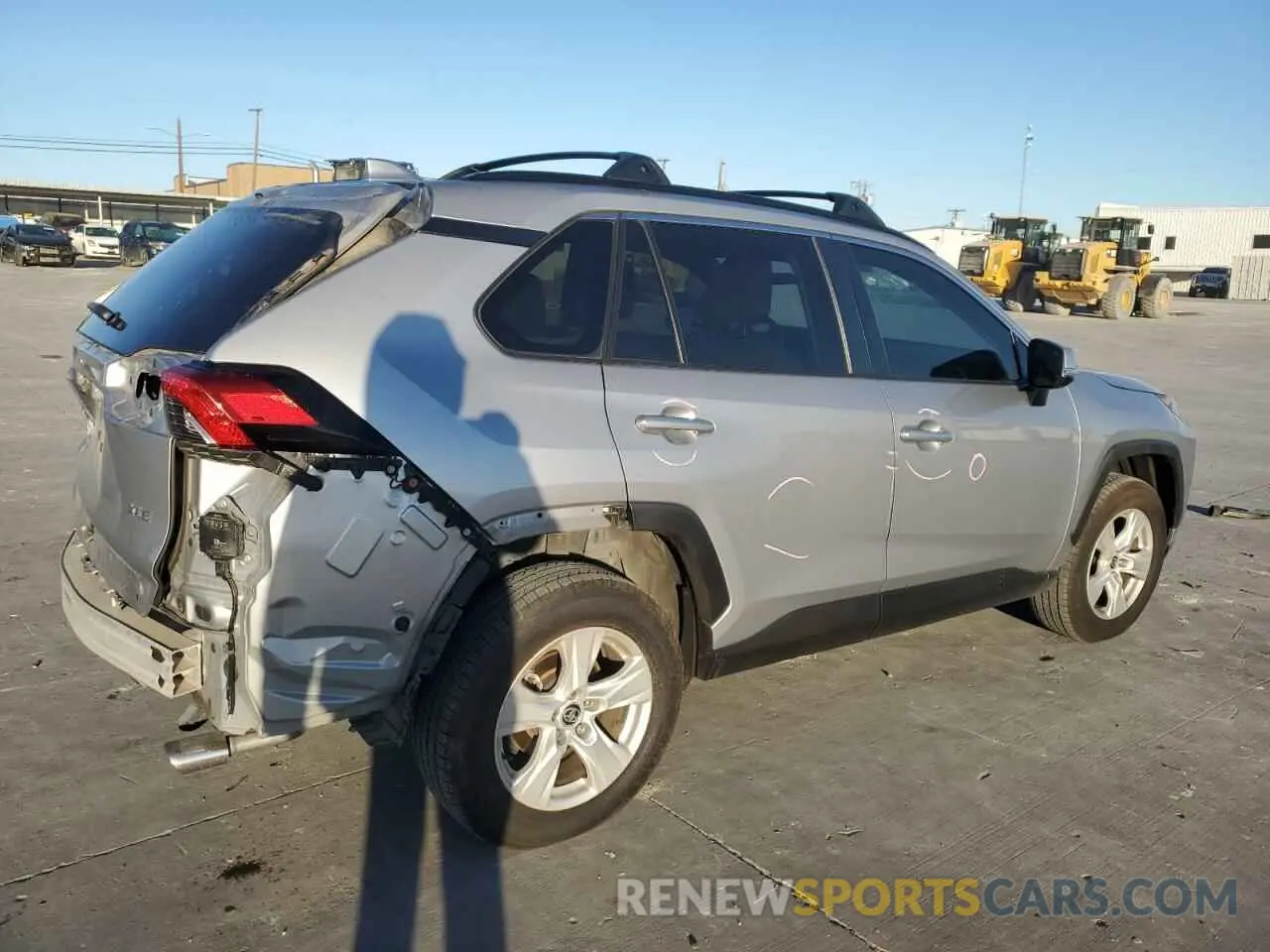 3 Photograph of a damaged car JTMW1RFV0LD055088 TOYOTA RAV4 2020